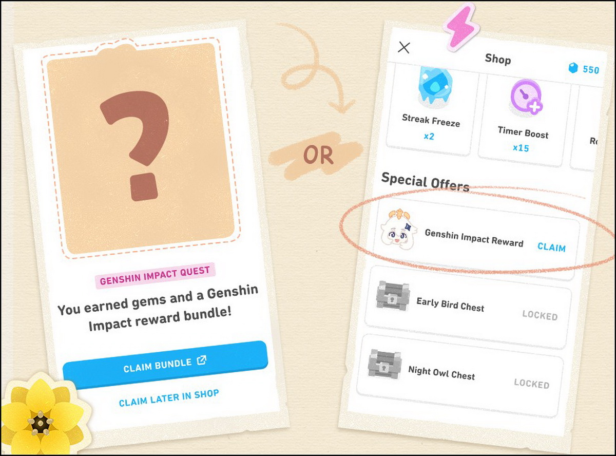 Genshin Impact: Hướng dẫn cách học Duolingo và nhận thưởng Nguyên Thạch