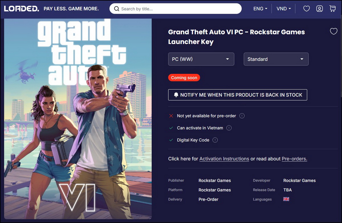 Có tin giá GTA 6 đã bị lộ, và bạn không cần phải trả 100 USD?