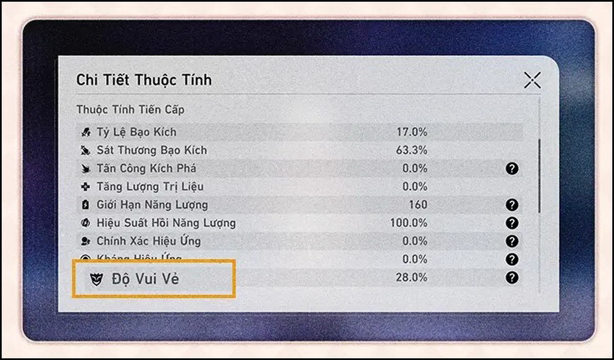 Vận mệnh Vui Vẻ Honkai: Star Rail