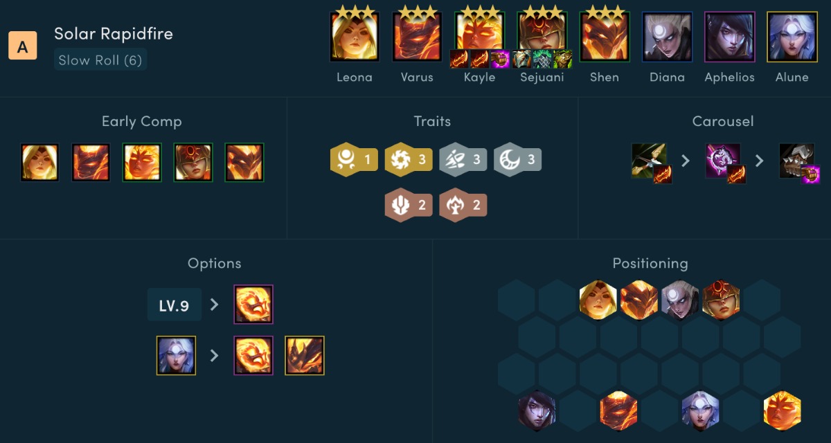 Cách chơi Kayle Mặt Trời Liên Xạ ĐTCL mùa 18 
