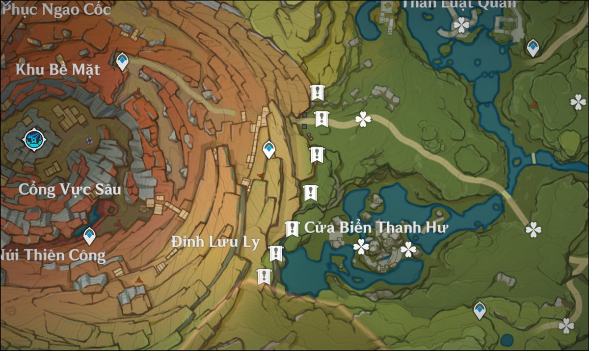 Giải trí cùng Genshin Impact: Teyvat lớn bao nhiêu?