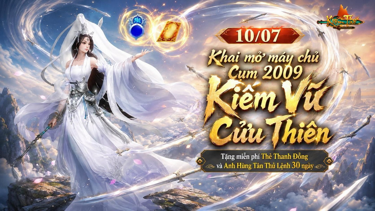 Game thủ Kiếm Thế sống lại hồi ức với máy chủ mới Kiếm Vũ Cửu Thiên Game thủ Kiếm Thế sống lại hồi ức với máy chủ mới Kiếm Vũ Cửu Thiên