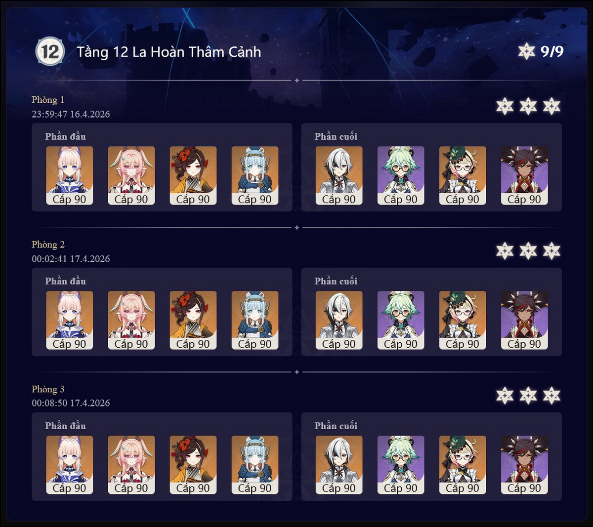 Genshin Impact: Top nhân vật và đội hình La Hoàn tháng 4/2026