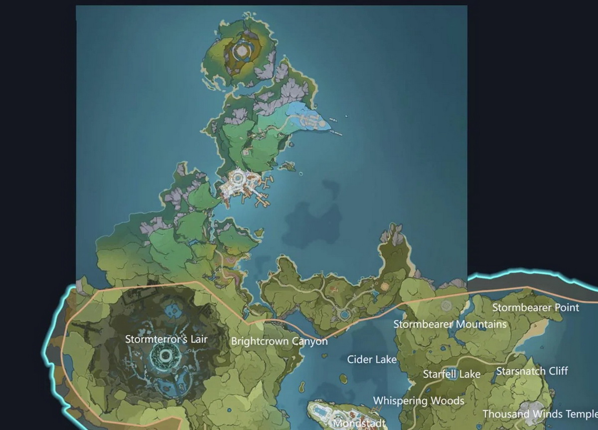 3 map mới của Genshin Impact 6.5