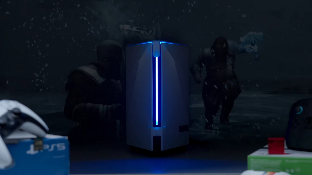 Modder Trung Quốc độ console 3in1 chơi được cả PS5, XSX và Switch 2