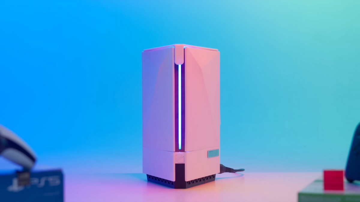 Modder Trung Quốc độ console 3in1 chơi được cả PS5, XSX và Switch 2