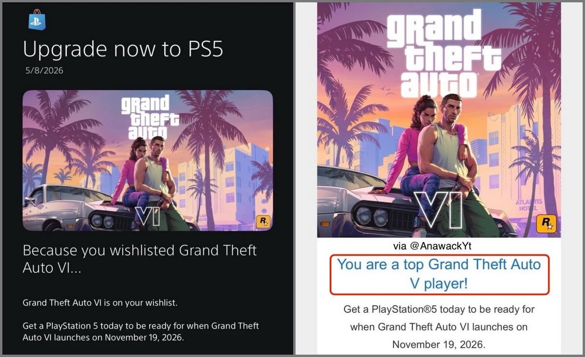 Sony dặn game thủ mua PS5 chơi GTA 6, ngày ra mắt đã rất gần!