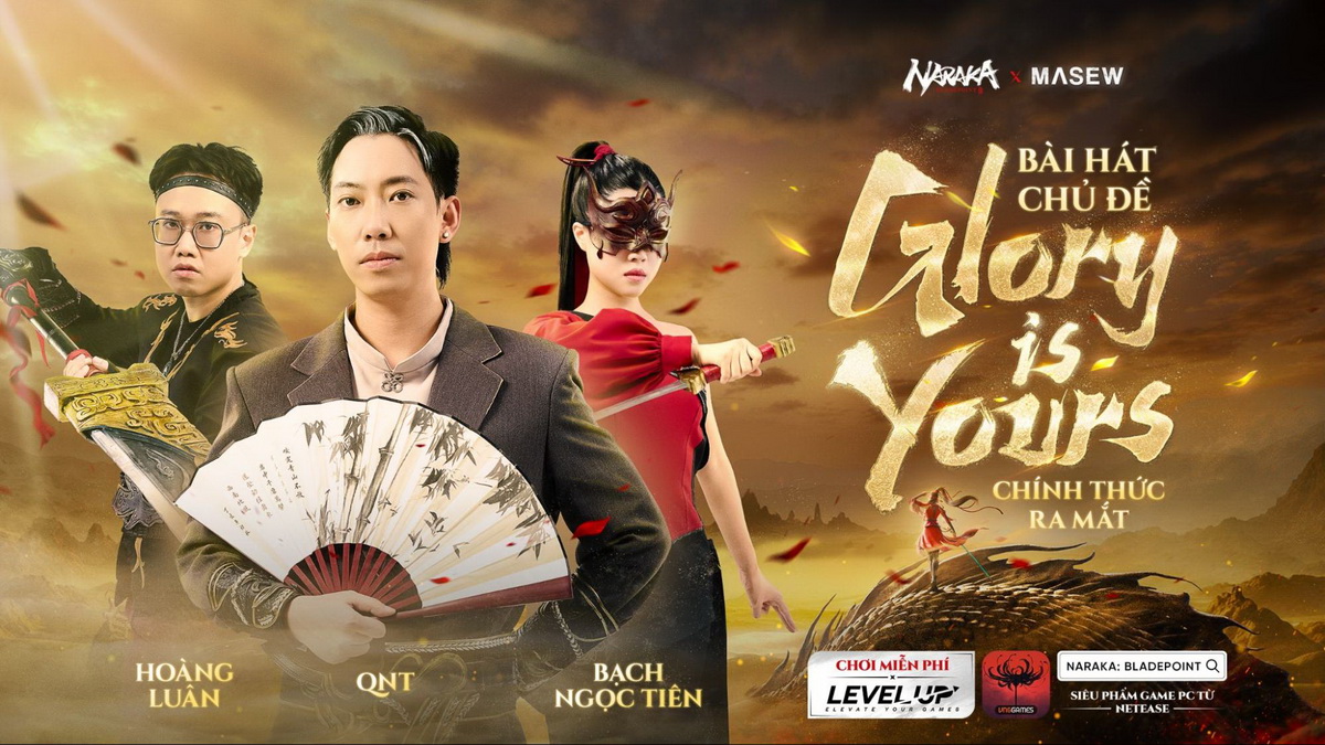 Naraka: Bladepoint chính thức Open Beta tại Việt Nam, ra mắt bài hát chủ đề collab cùng MASEW Naraka: Bladepoint chính thức Open Beta tại Việt Nam, ra mắt bài hát chủ đề collab cùng MASEW