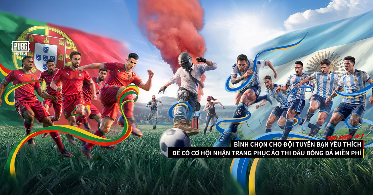 PUBG Mobile công bố loạt collab bùng nổ cùng FIFA World Cup 2026