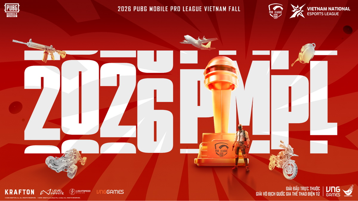 PUBG Mobile: PMPL VN tiếp tục thi đấu giai đoạn mùa thu từ ngày 22.07