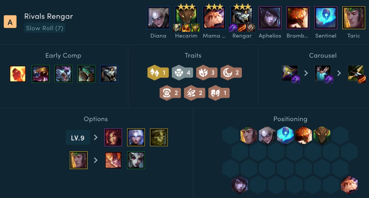 Cách chơi Rengar Tiên Phong ĐTCL mùa 18 cực khó chịu
