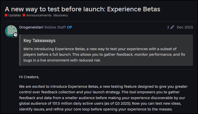 Roblox Beta là gì? Có tồn tại thật không?