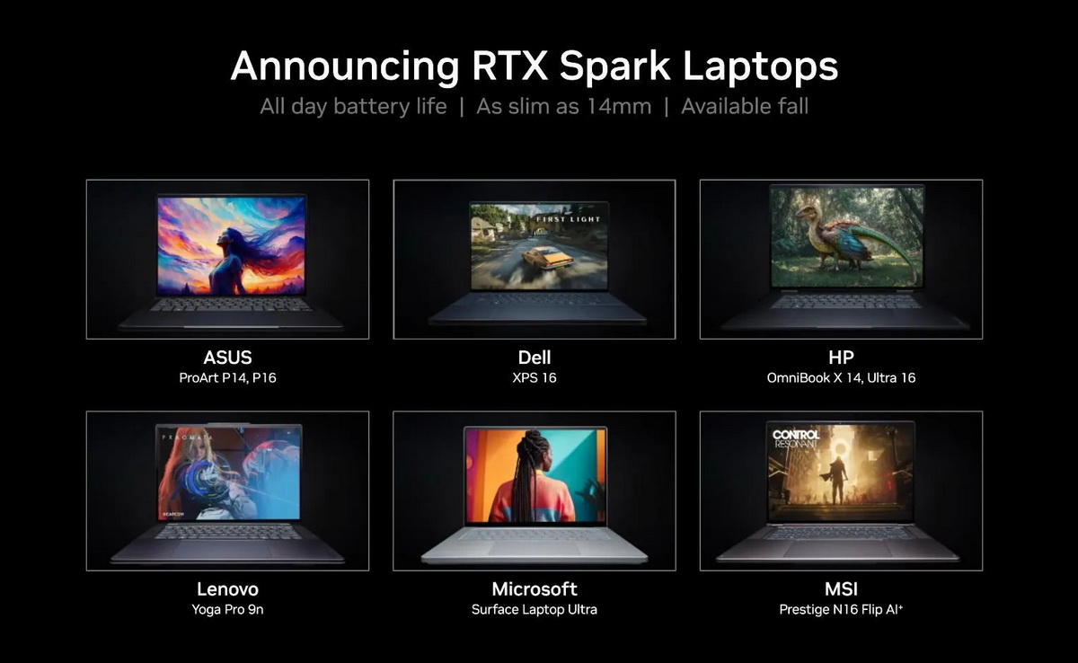 Tất tần tật về RTX Spark, nền tảng PC mới của NVIDIA