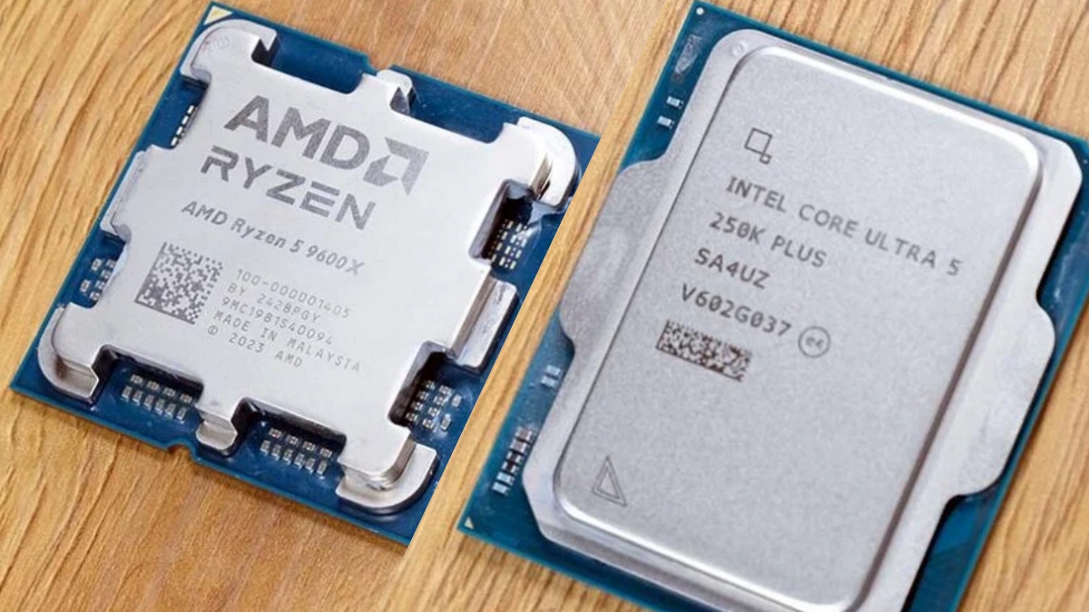 Ryzen 5 9600X vs Core Ultra 5 250K Plus