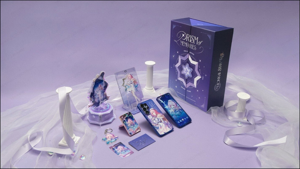 HoYoverse collab cùng Samsung tung S26 Ultra Cyrene Edition