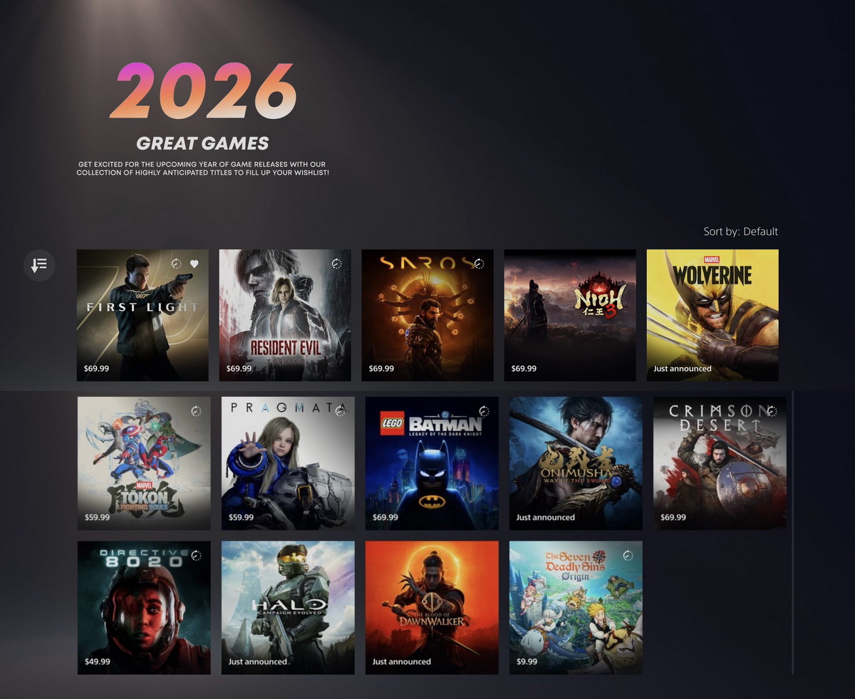 Sony chê GTA 6 không đủ hot để vào mục Great Games?