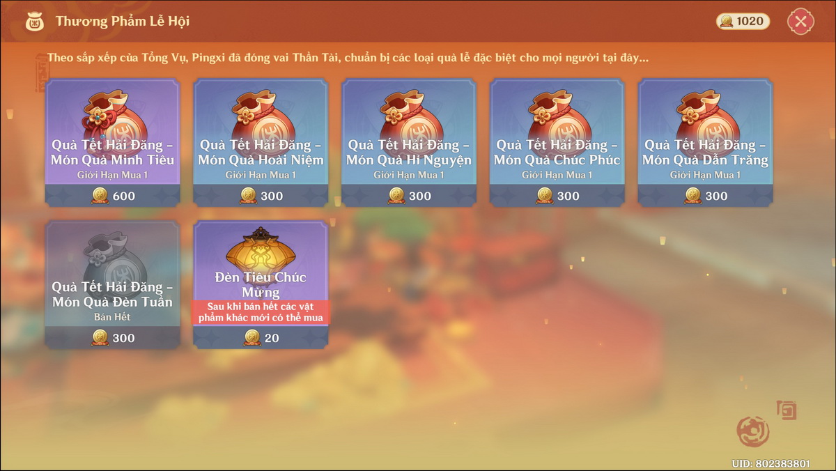 Genshin Impact: Hướng dẫn cách hoàn thành sự kiện Tết trọn vẹn nhất