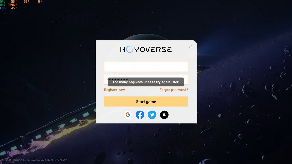 Hướng dẫn cách sửa lỗi Too Many Request – Yêu cầu quá nhiều lần trong các game HoYoverse