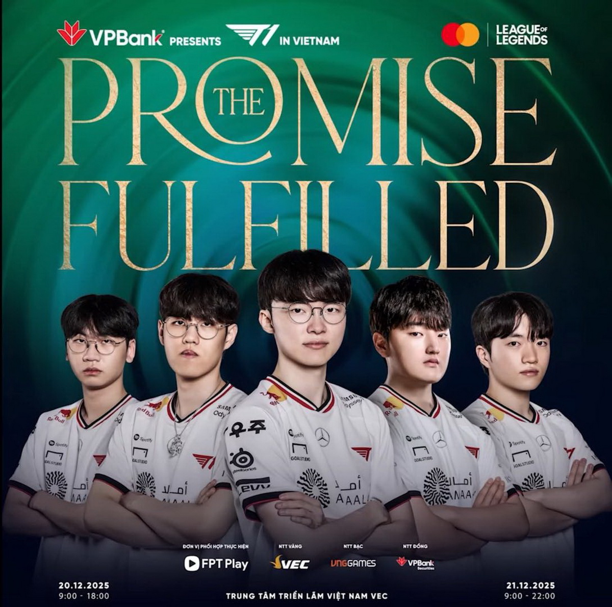 Toàn đội hình T1 chính thức đến Việt Nam gặp gỡ các fan, thực hiện lời hứa của mình