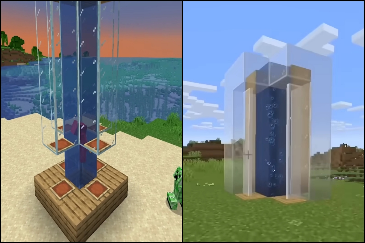 Cách làm thang máy trong Minecraft rẻ và nhanh nhất, không mất thời gian cày item