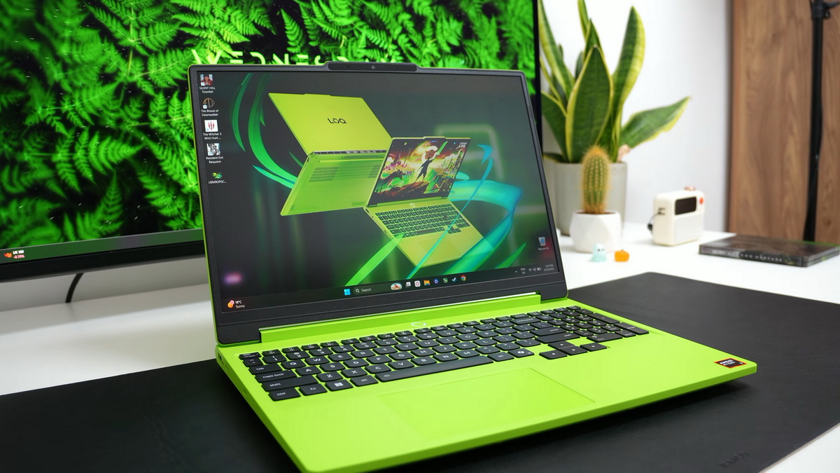 Trên tay Lenovo LOQ 15 Surge Green: Đột phá sắc xanh, hiệu năng cao, giá từ 56 triệu
