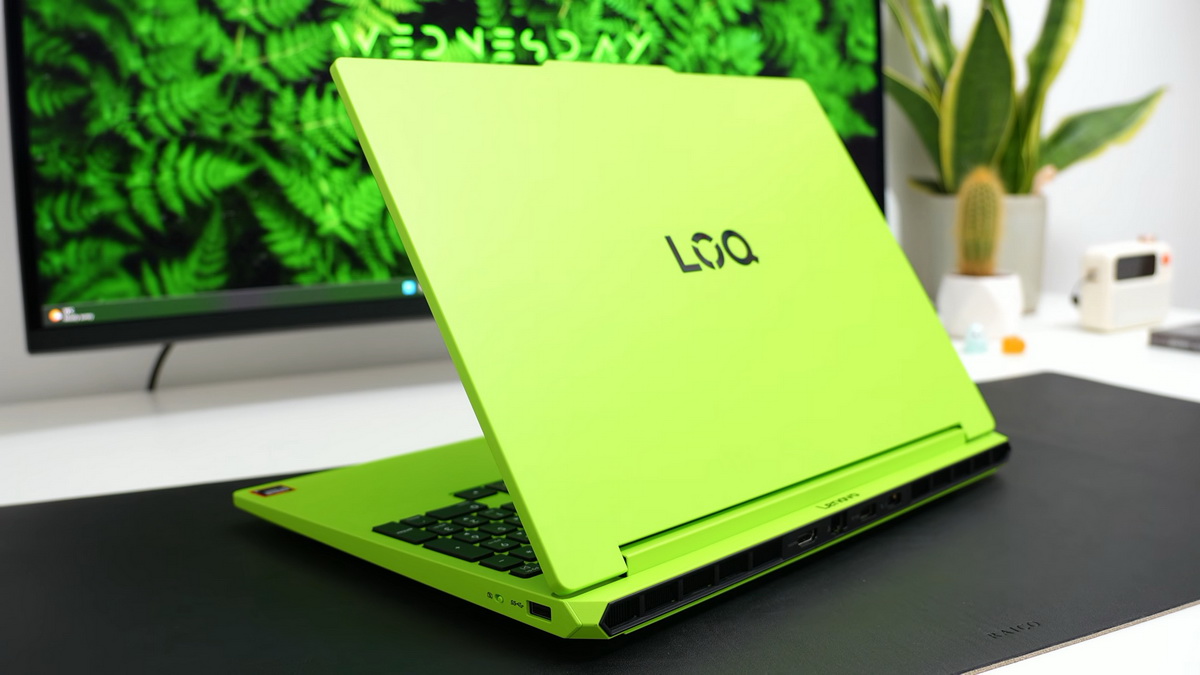 Trên tay Lenovo LOQ 15 Surge Green: Đột phá sắc xanh, hiệu năng cao, giá từ 56 triệu