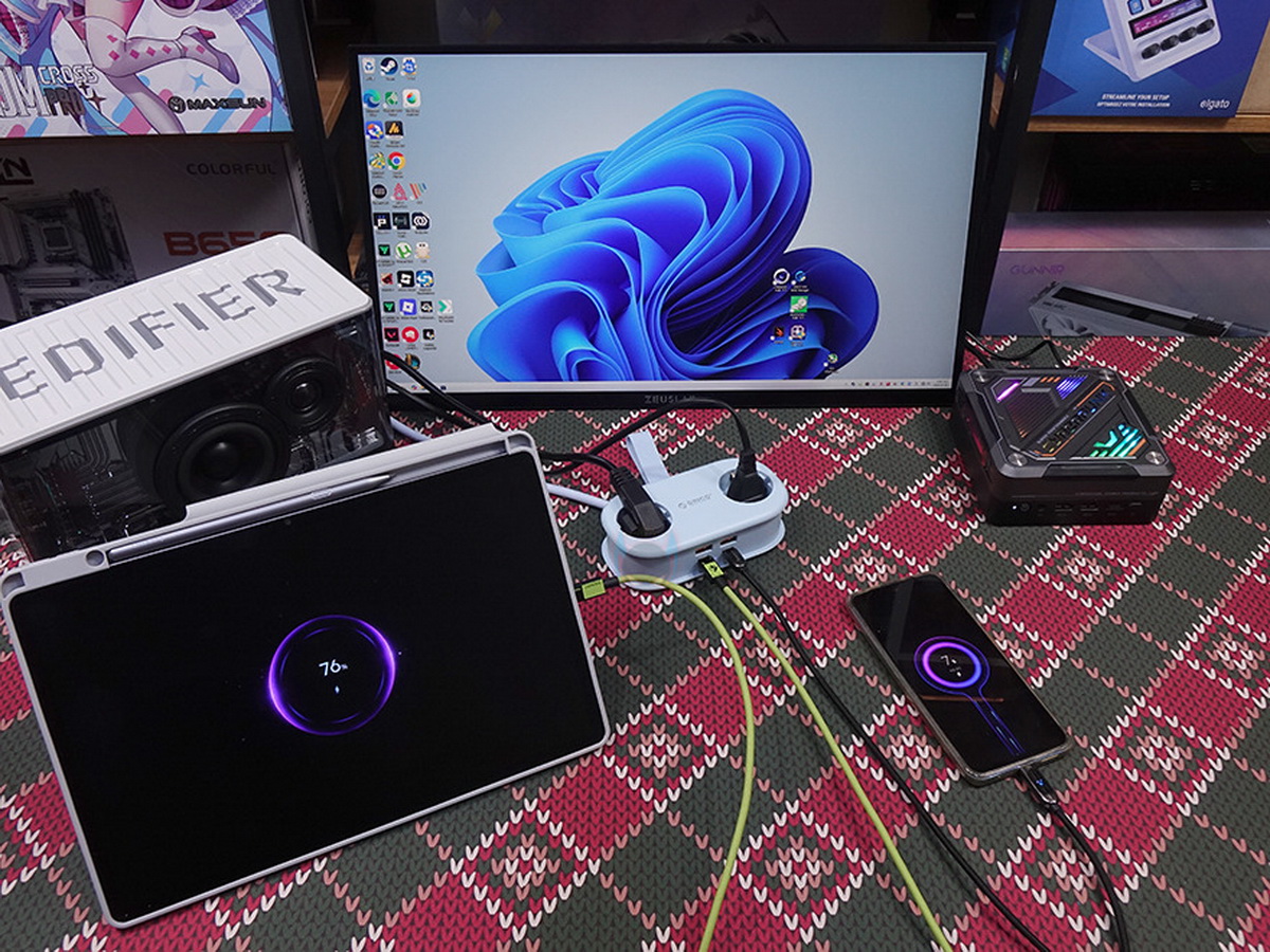 Trên tay ổ cắm Orico OP3 65W