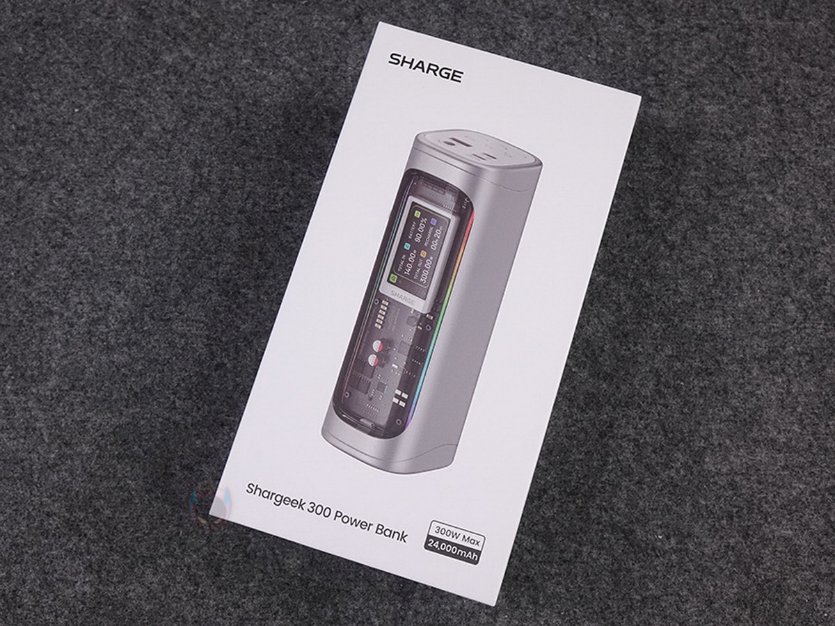 Trên tay Shargeek 300: sạc dự phòng 24.000mAh với màn hình thông minh