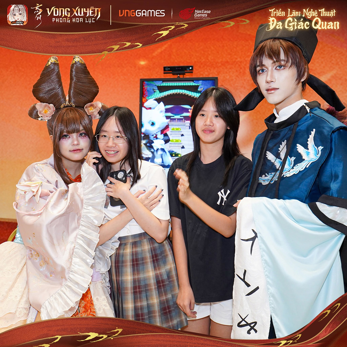Triển lãm nghệ thuật đa giác quan Vong Xuyên Phong Hoa Lục chinh phục game thủ việt tại TP. HCM