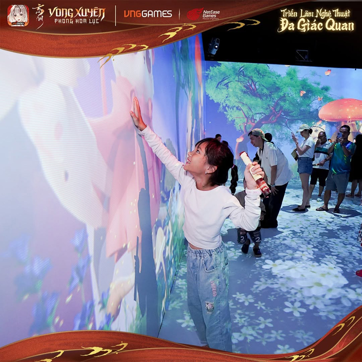 Triển lãm nghệ thuật đa giác quan Vong Xuyên Phong Hoa Lục chinh phục game thủ việt tại TP. HCM