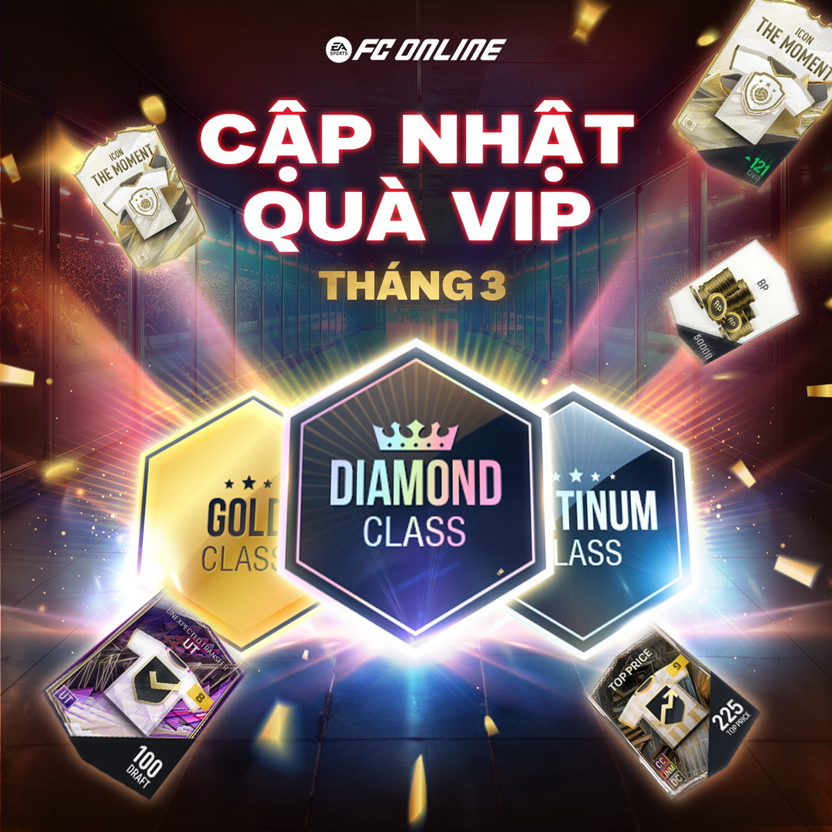 garena thay đổi quyền lợi vip fc online 2026