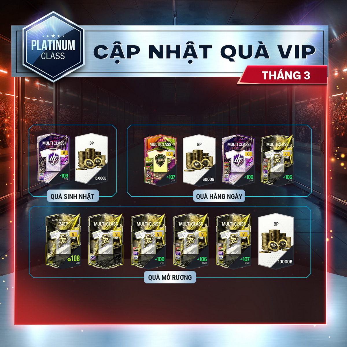 garena thay đổi quyền lợi vip fc online 2026