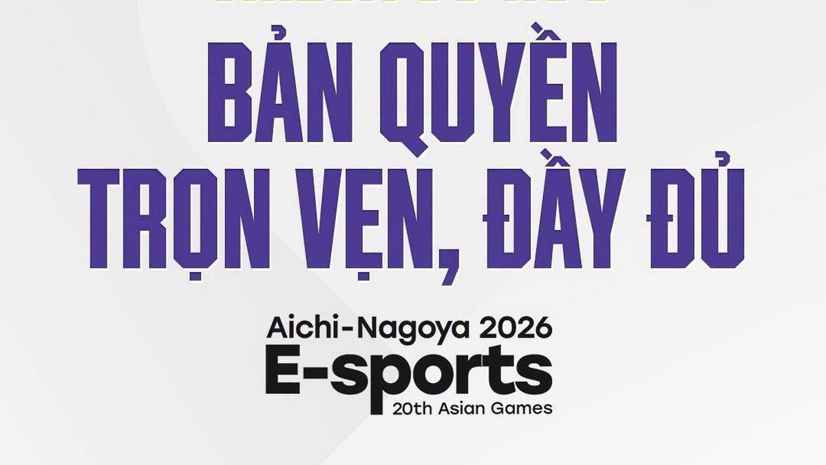 VIRESA công bố giữ bản quyền chính thức Esports ASIAD 2026, fan Việt nên ăn mừng!