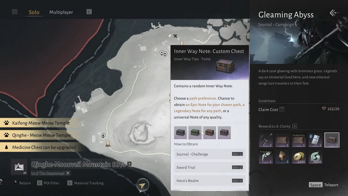 Where Winds Meet: Toàn tập về bí kíp Inner Way và cách unlock