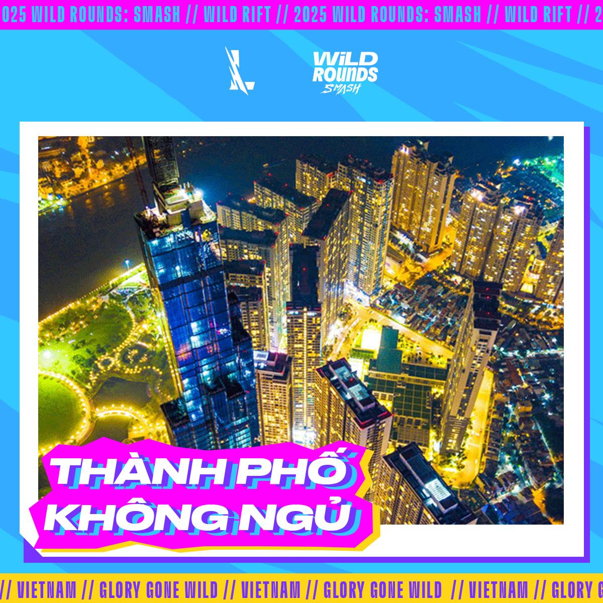 LMHT: Tốc Chiến tổ chức sự kiện Wild Rounds: SMASH 2025 tại TPHCM, quy tụ game thủ thế giới