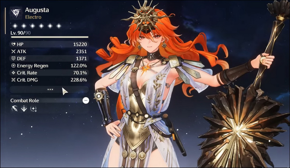 Wuthering Waves: Hướng dẫn build Augusta