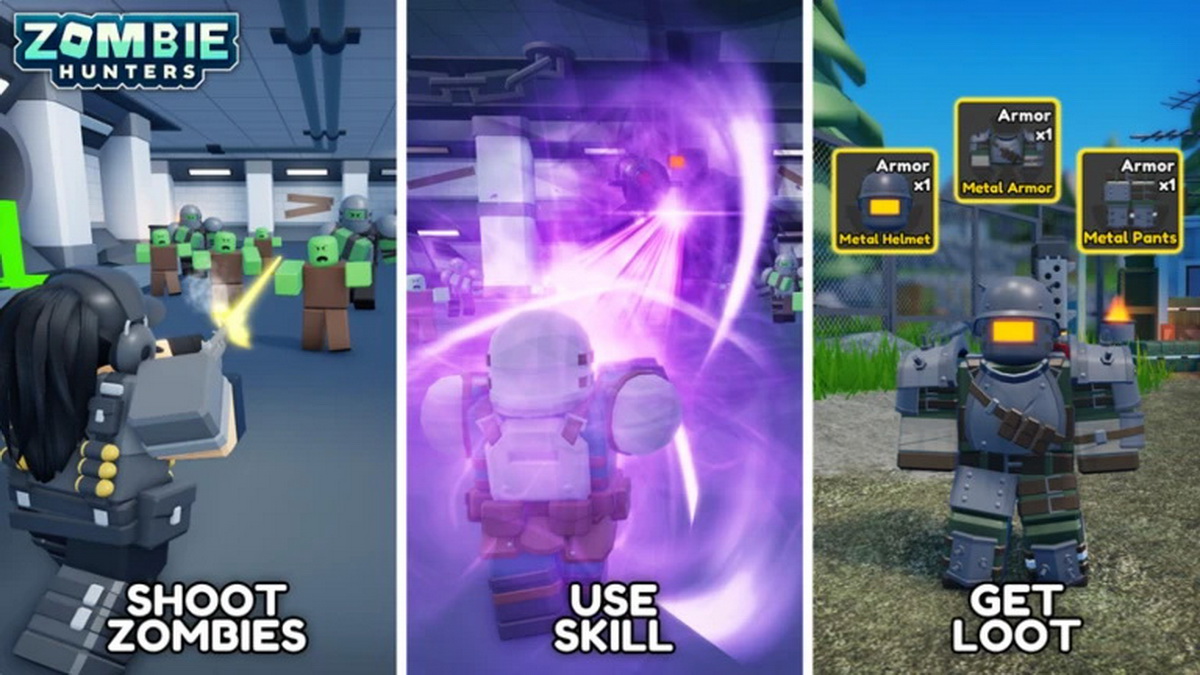 Roblox Zombie Hunters: Đơn giản nhưng thú vị và đáng để cày cuốc