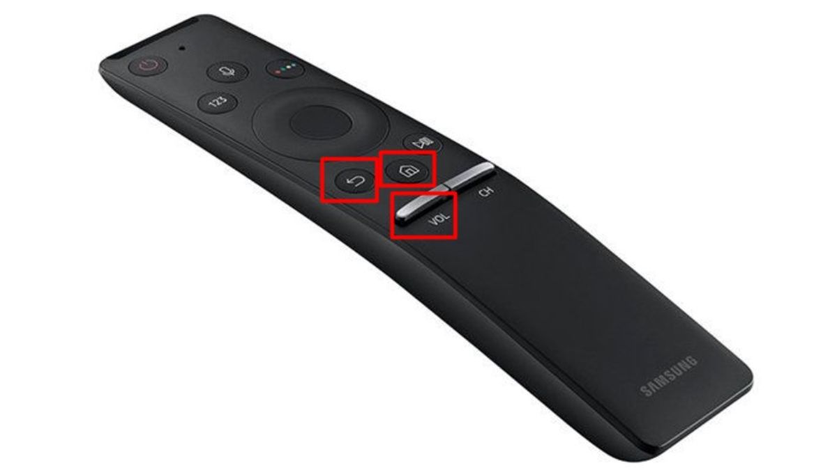 Cài lại mã PIN bằng điều khiển Samsung không có nút Mute