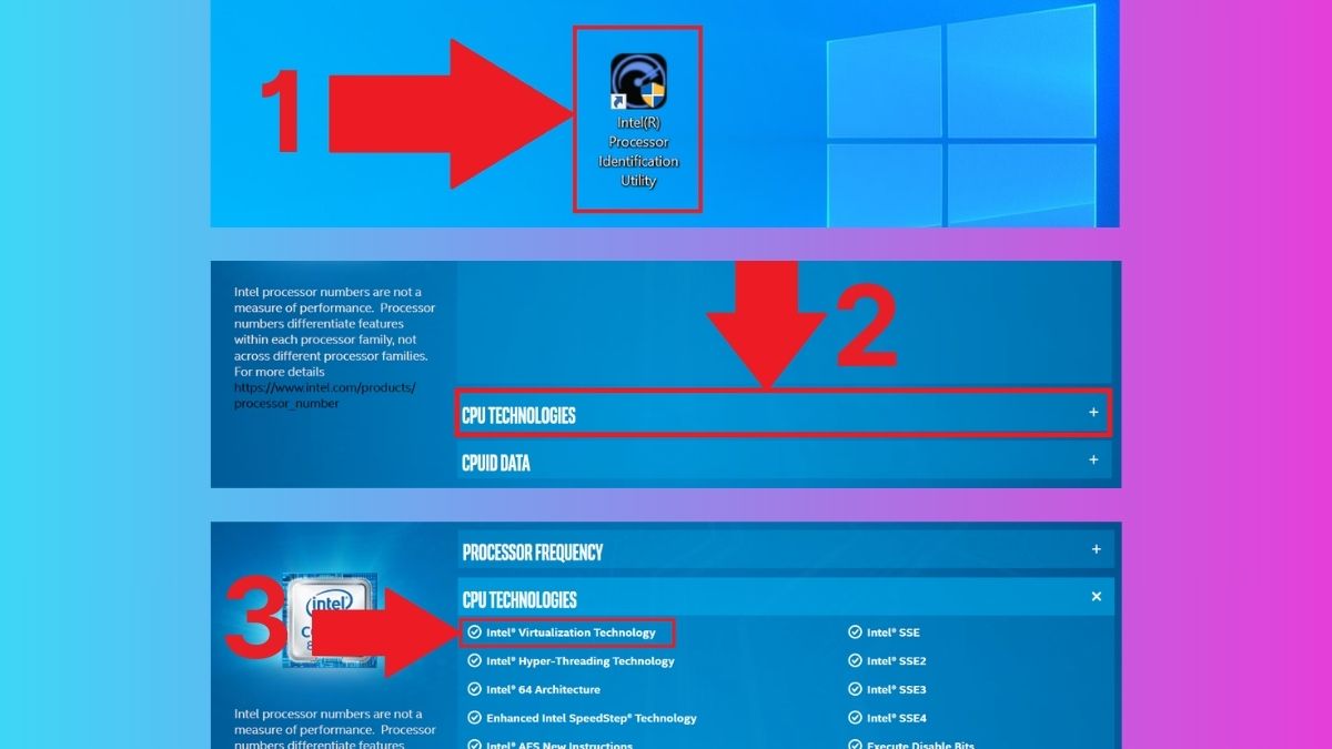 Kiểm tra CPU intel có hỗ trợ bật ảo hóa trong BIOS