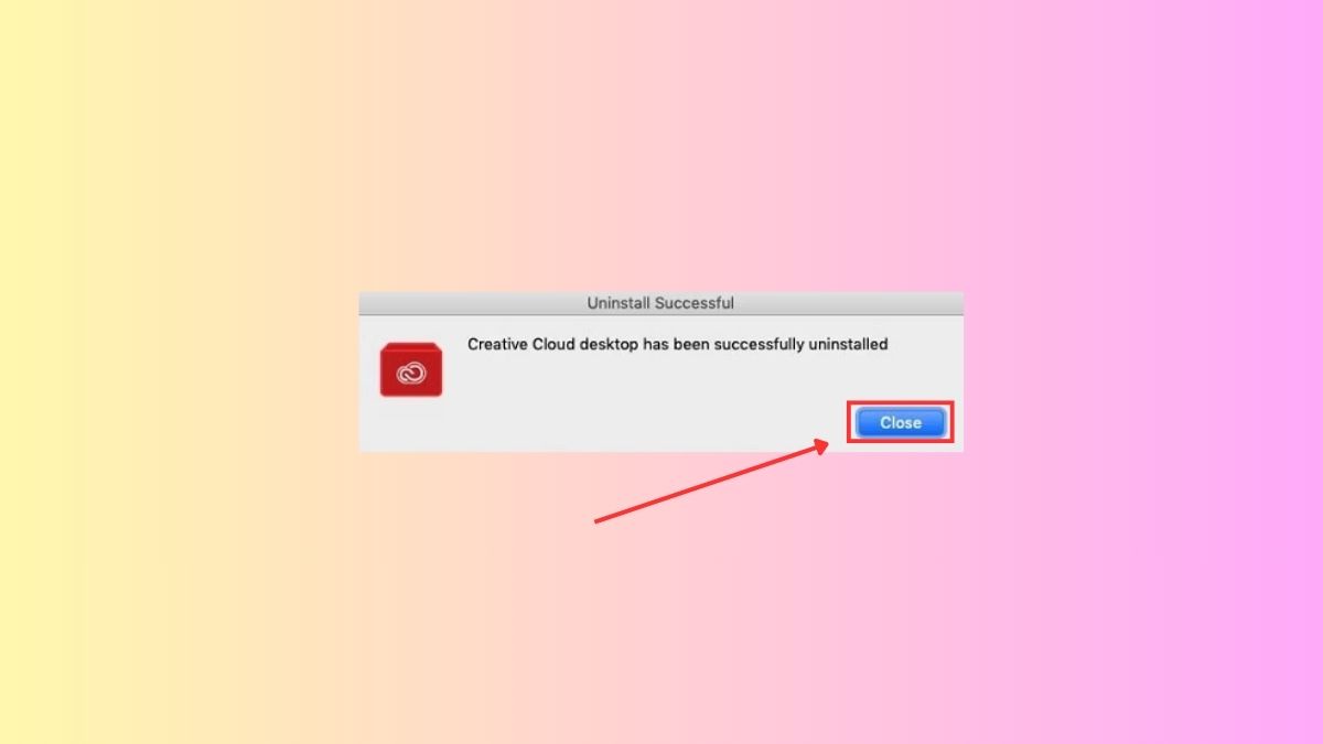 Cách gỡ bỏ Adobe Creative Cloud - bước 4