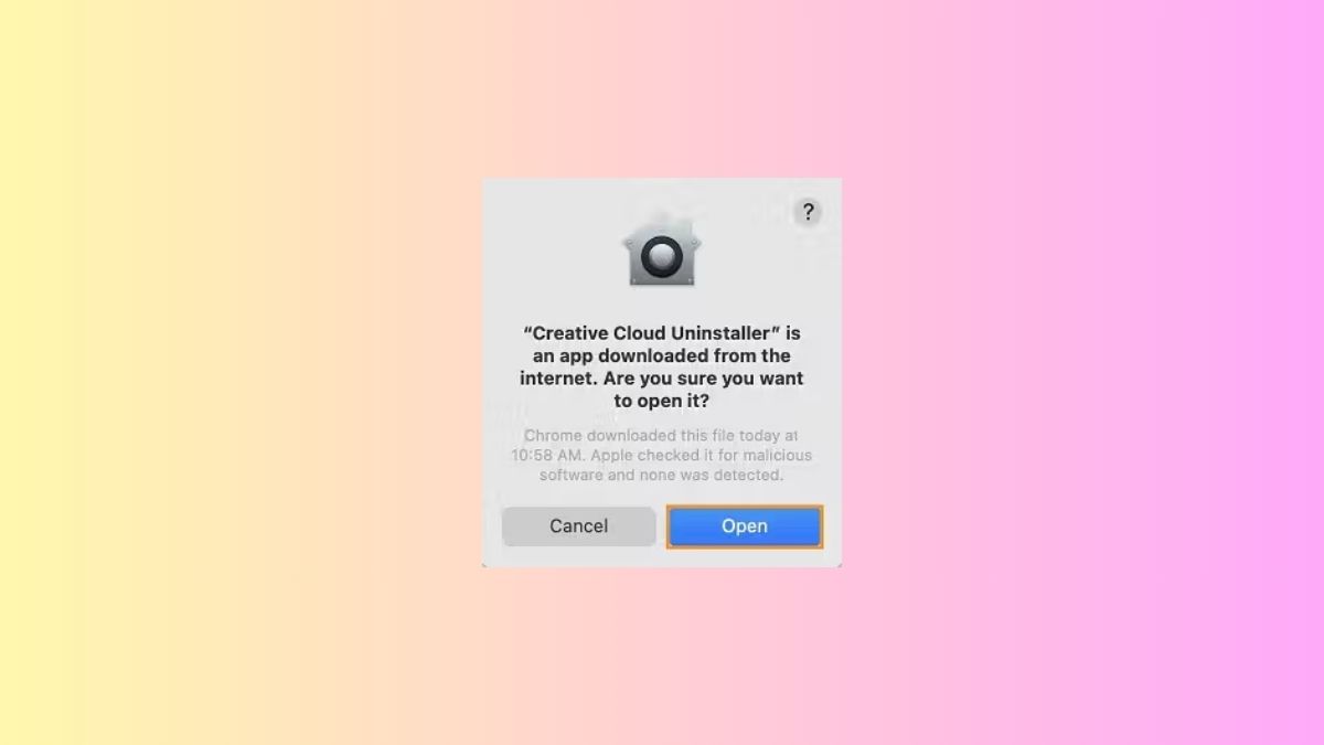 Cách gỡ bỏ Adobe Creative Cloud - bước 2