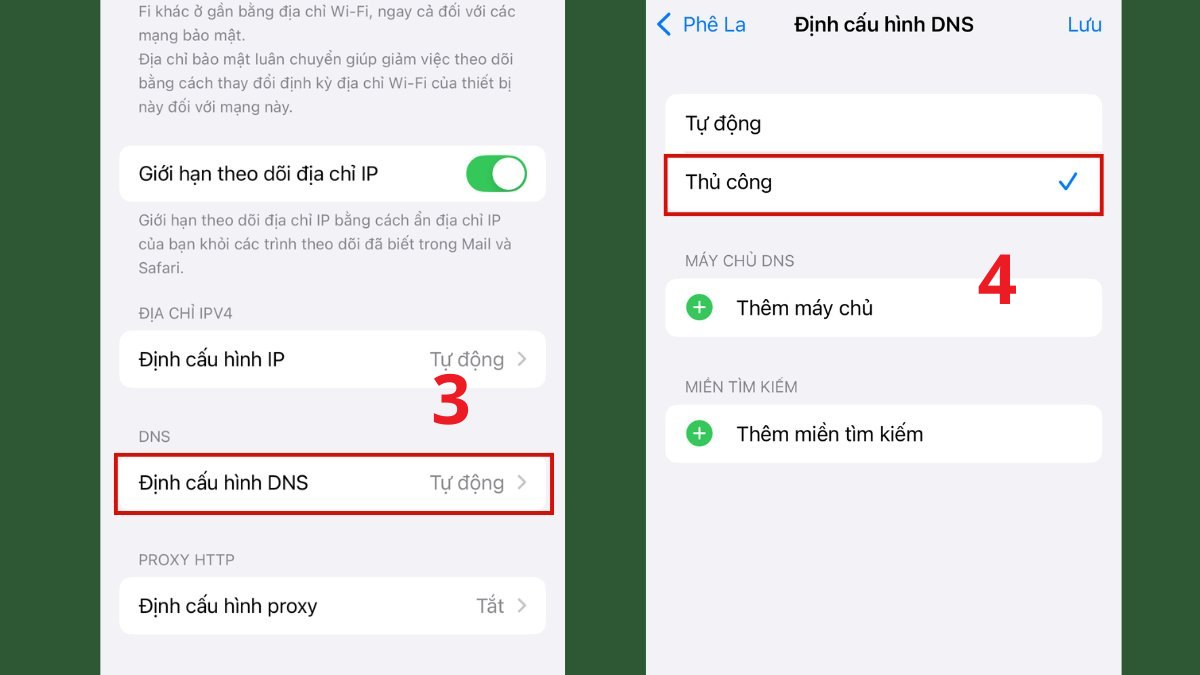 Đổi DNS tăng tốc mạng khi App Store tải ứng dụng chậm - bước 2