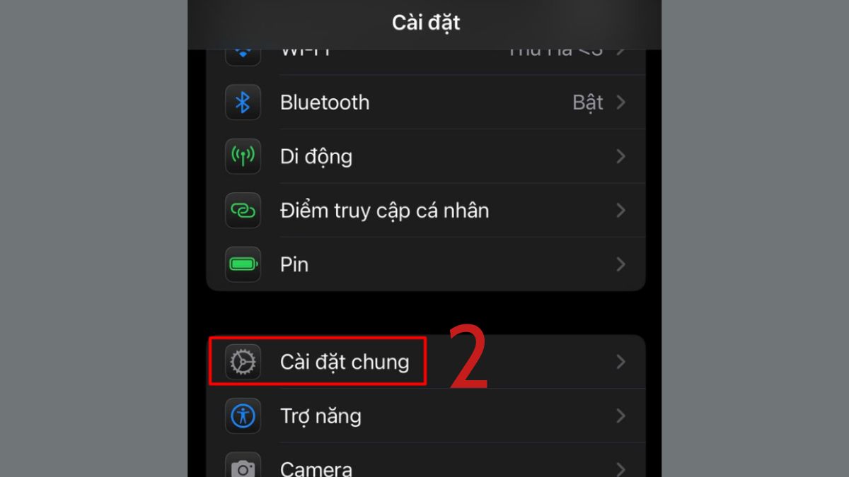 Khắc phục Apple CarPlay không hoạt động trên iPhone bằng tính năng CarPlay - bước 2