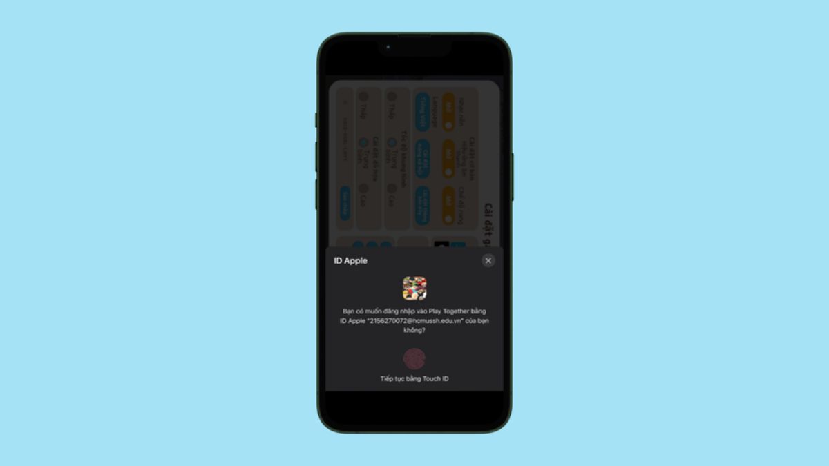 Cách đăng nhập Play Together bằng Apple ID - bước 4