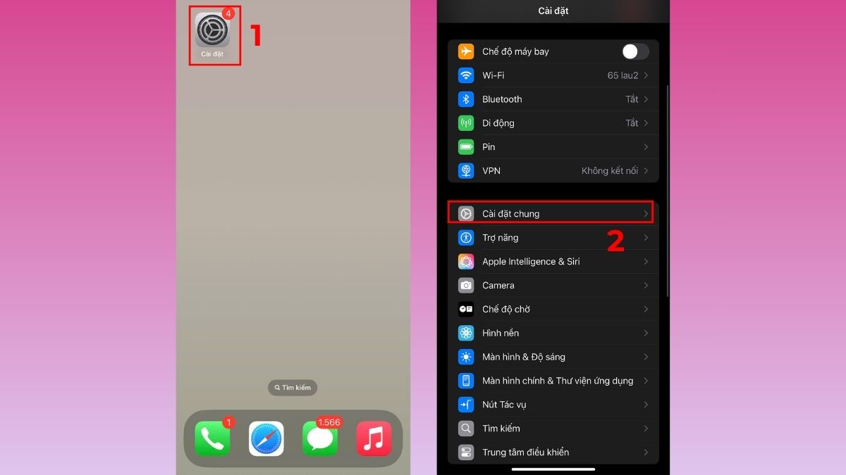 Cách khôi phục dung lượng tối đa pin iPhone bằng cách cập nhật iOS - bước 1