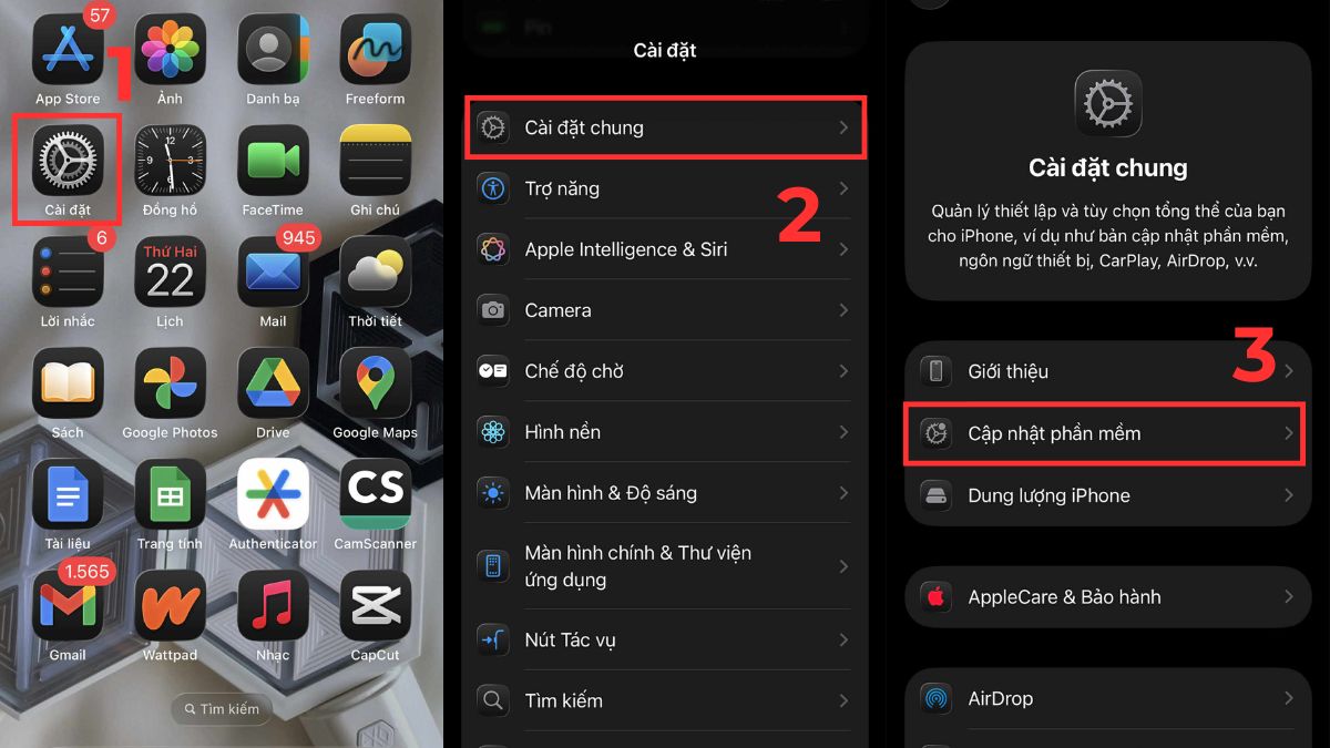 Cách tiết kiệm pin iPhone 13 - Cập nhật iOS sớm 