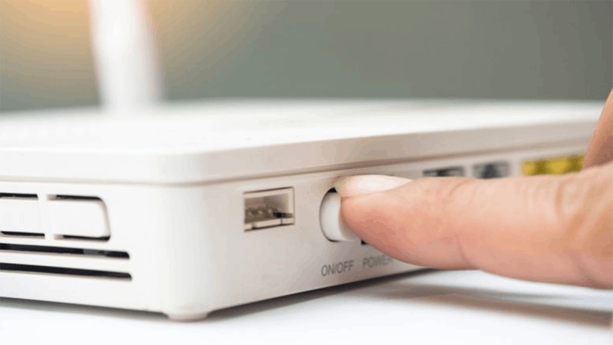  Sửa lỗi ERR_CONNECTION_REFUSED bằng cách khởi động lại router