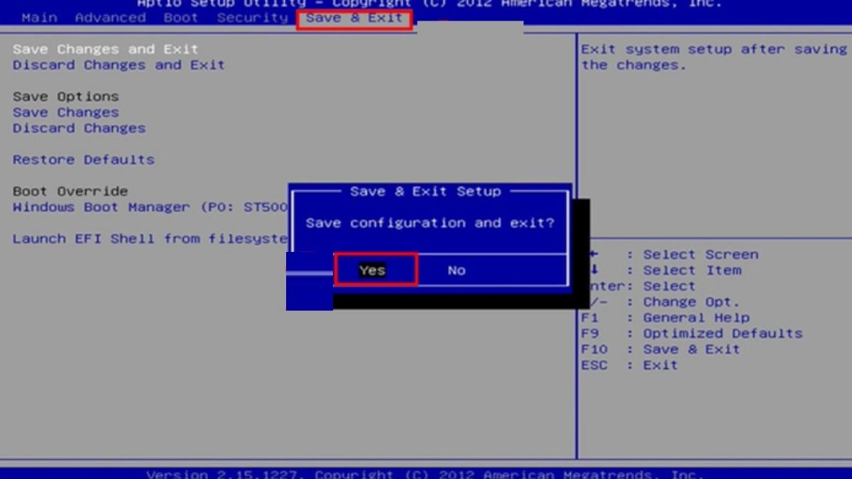Cách kích hoạt EXPO trong BIOS/UEFI - bước 4