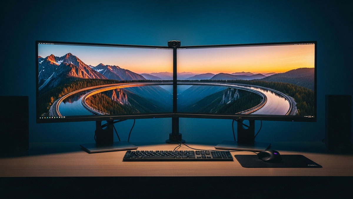 Đặc điểm của hình nền Dual Monitor