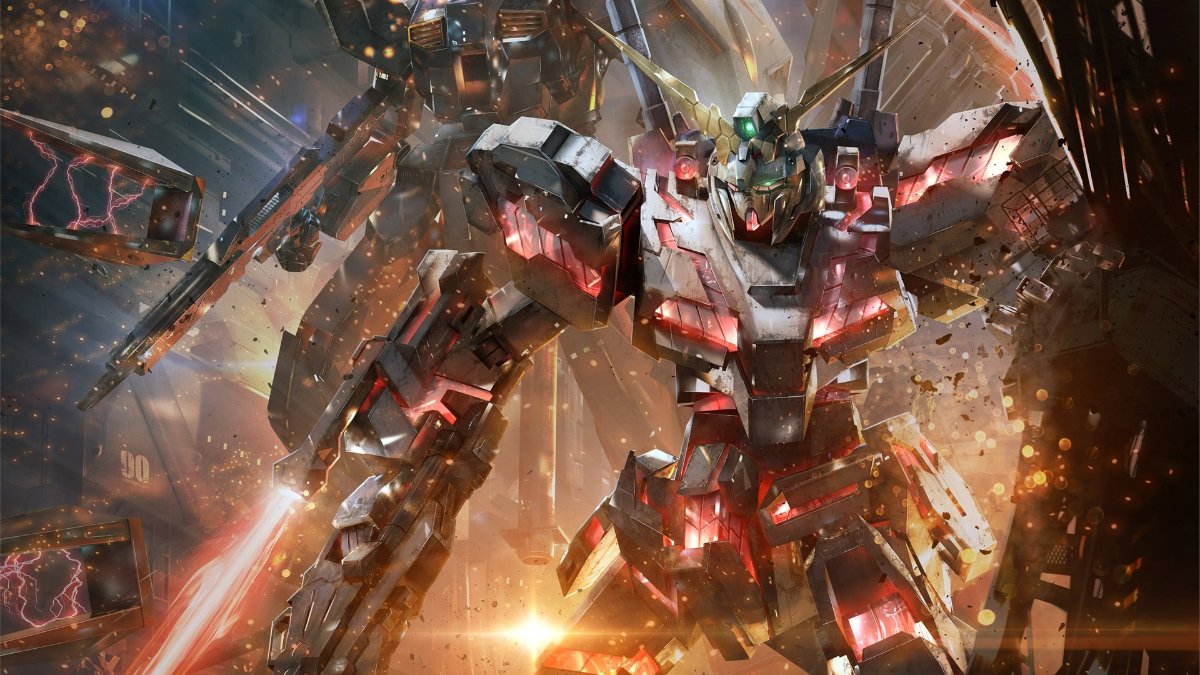 Hình nền Gundam sặc sỡ